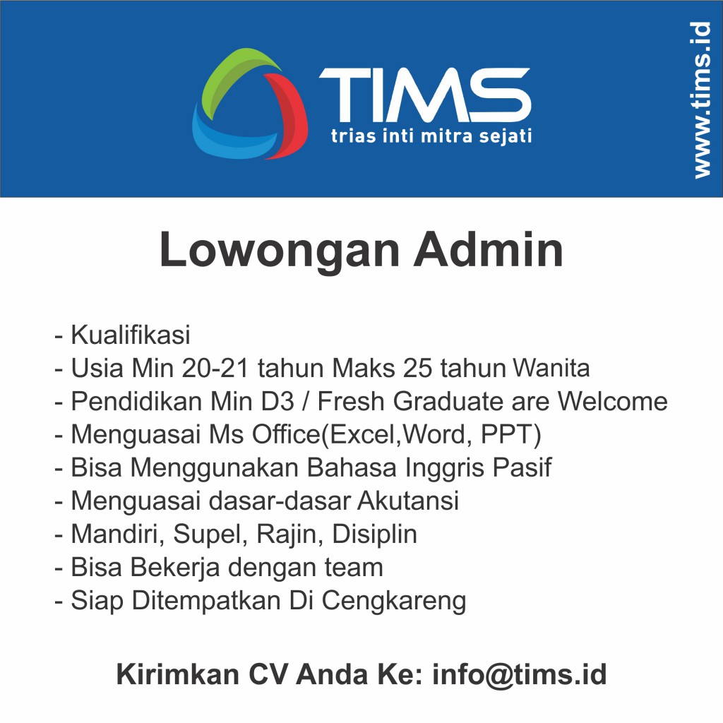 Job Vacancy TICA AIR CONDITIONING